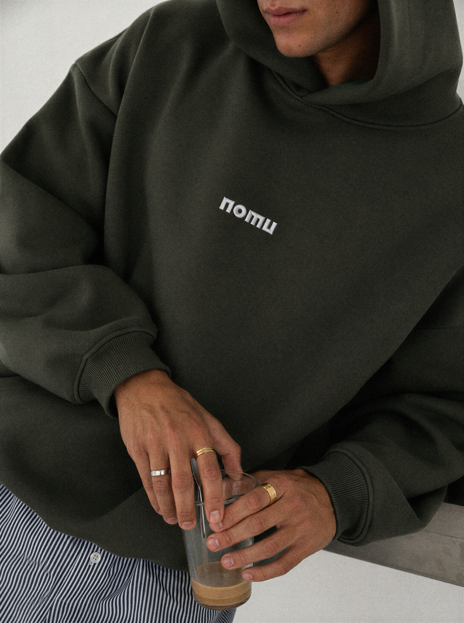 Nomu embroidered hoodie