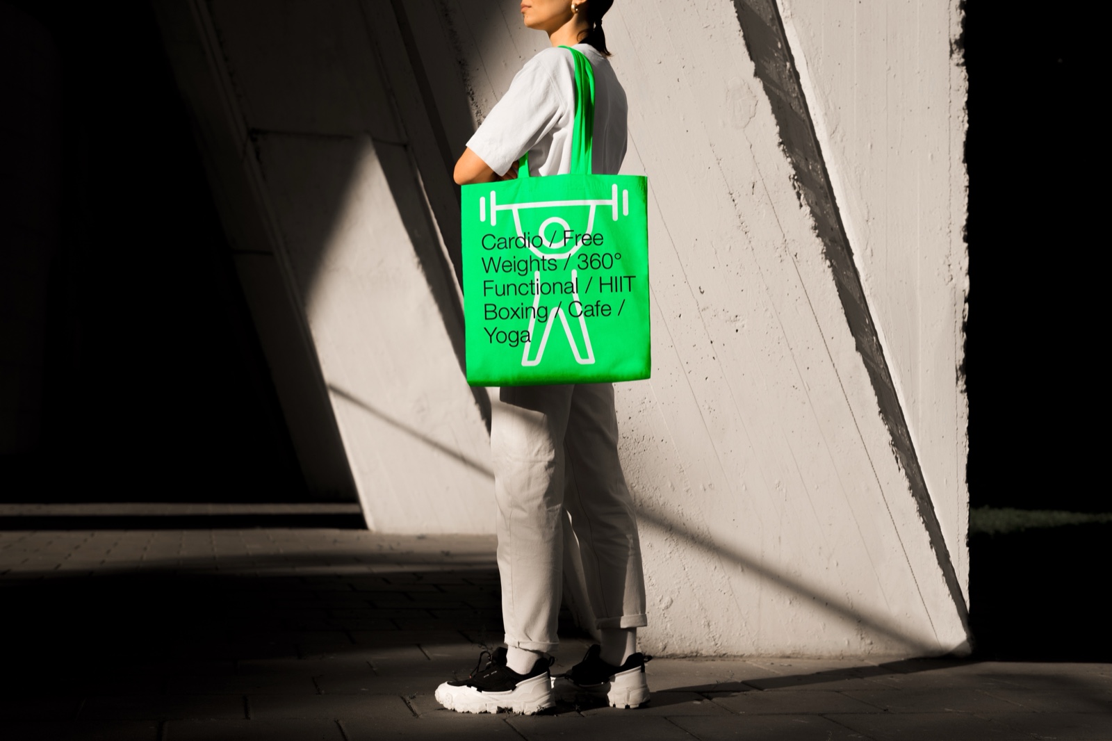 Green Veo tote bag