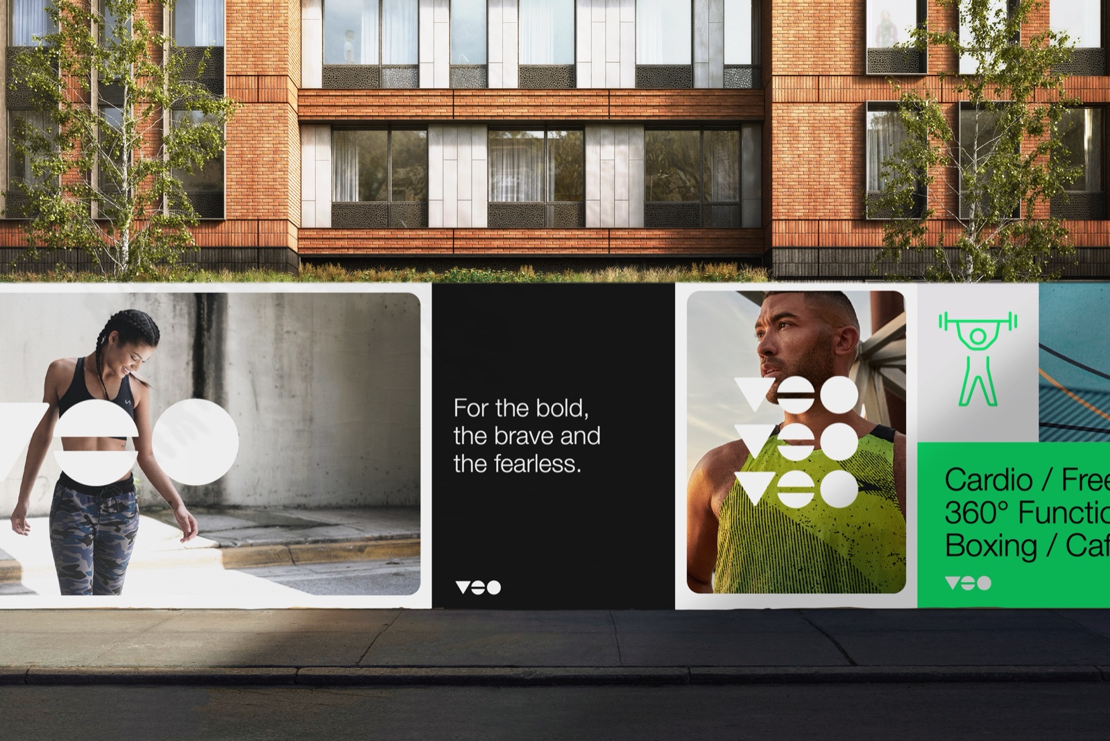 Veo street hoarding: For the bold, the brave and the fearless